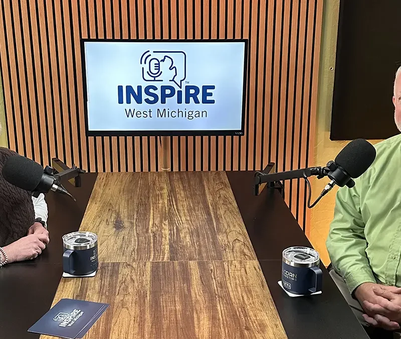 Matt Bakker President of Landscape Design Services Inspire West Michigan Podcast